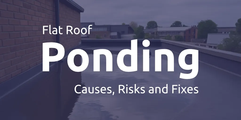 Img blog ponding flat roof