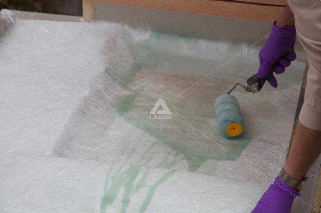 Laminating the matting