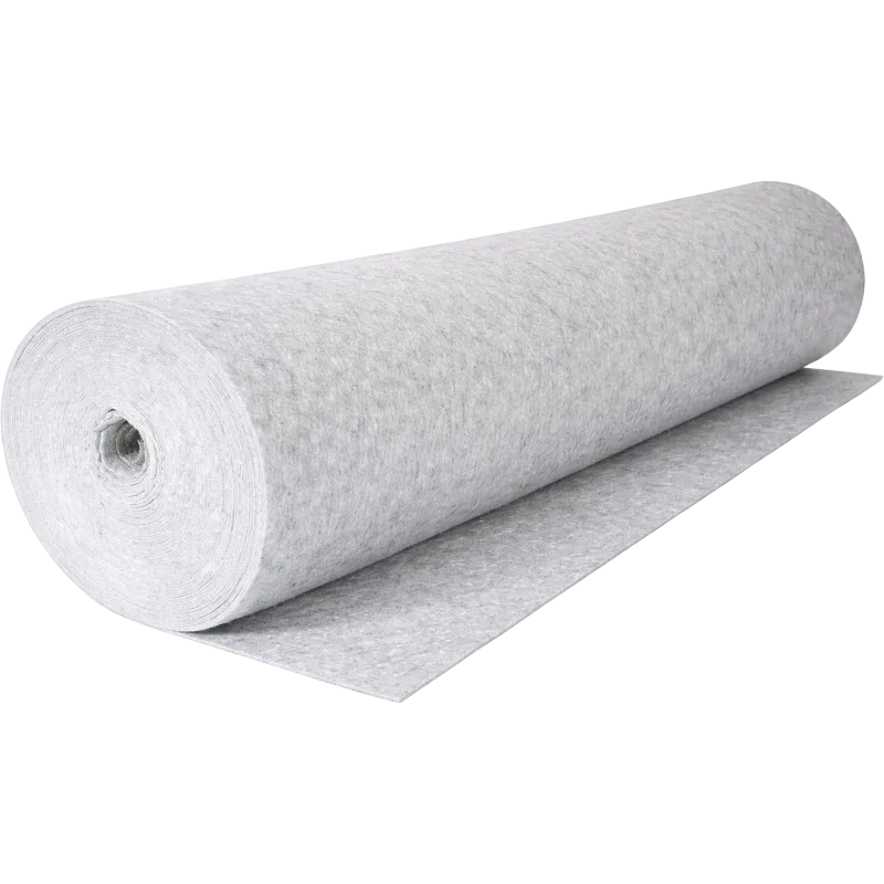 a roll of heavy duty protection fleece for green roofing systems